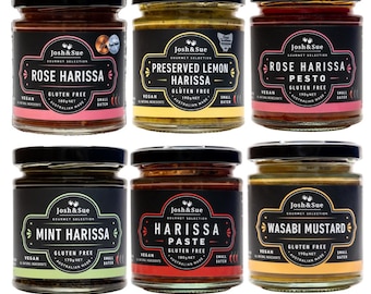 Ultimate Australian Cooks Pack: Harissa, Mustard & Pesto (GF, Vegan)