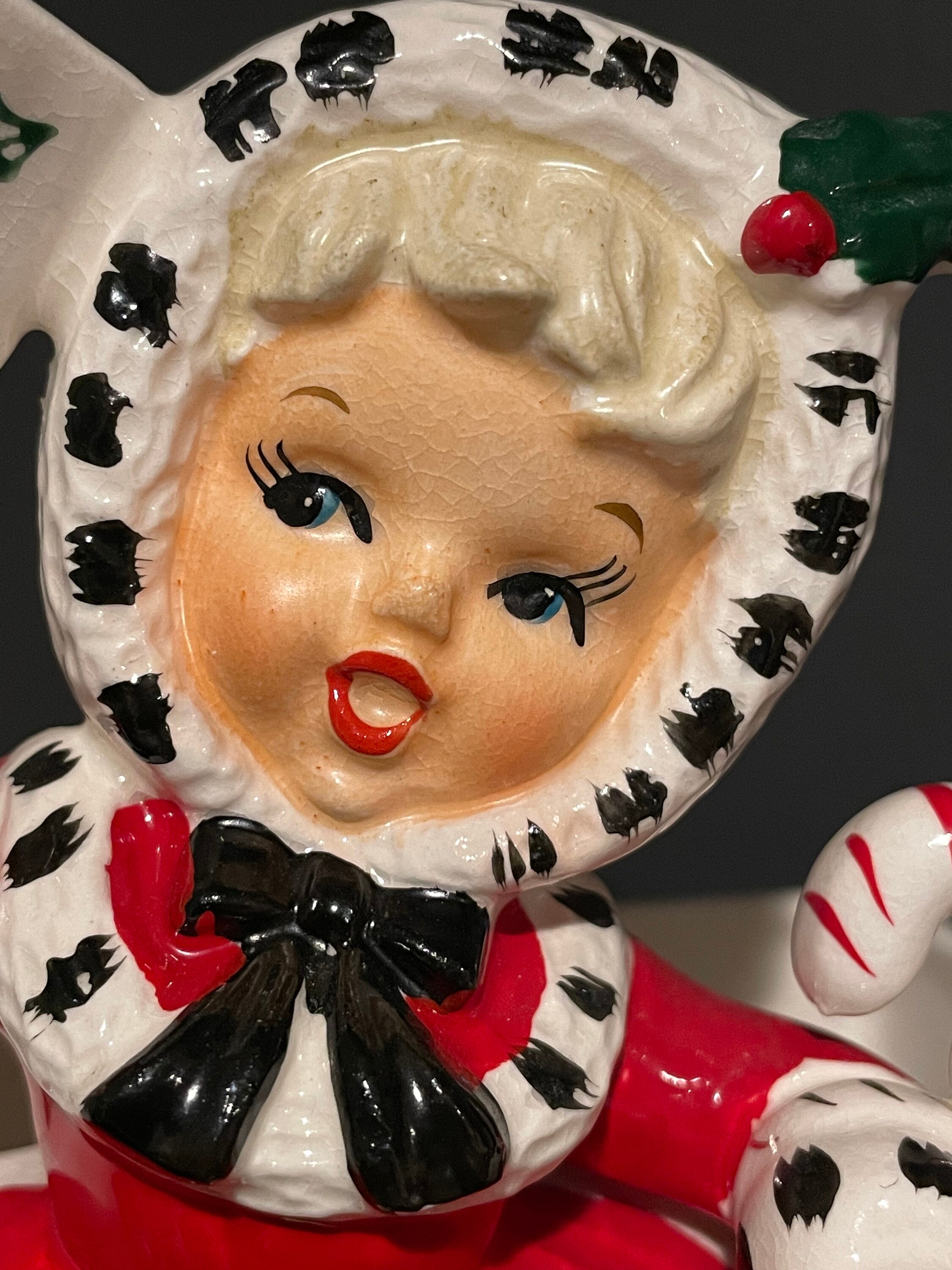 ヴィンテージ ナプコ社 クリスマスフィギュア 陶器製 ヴィンテージ