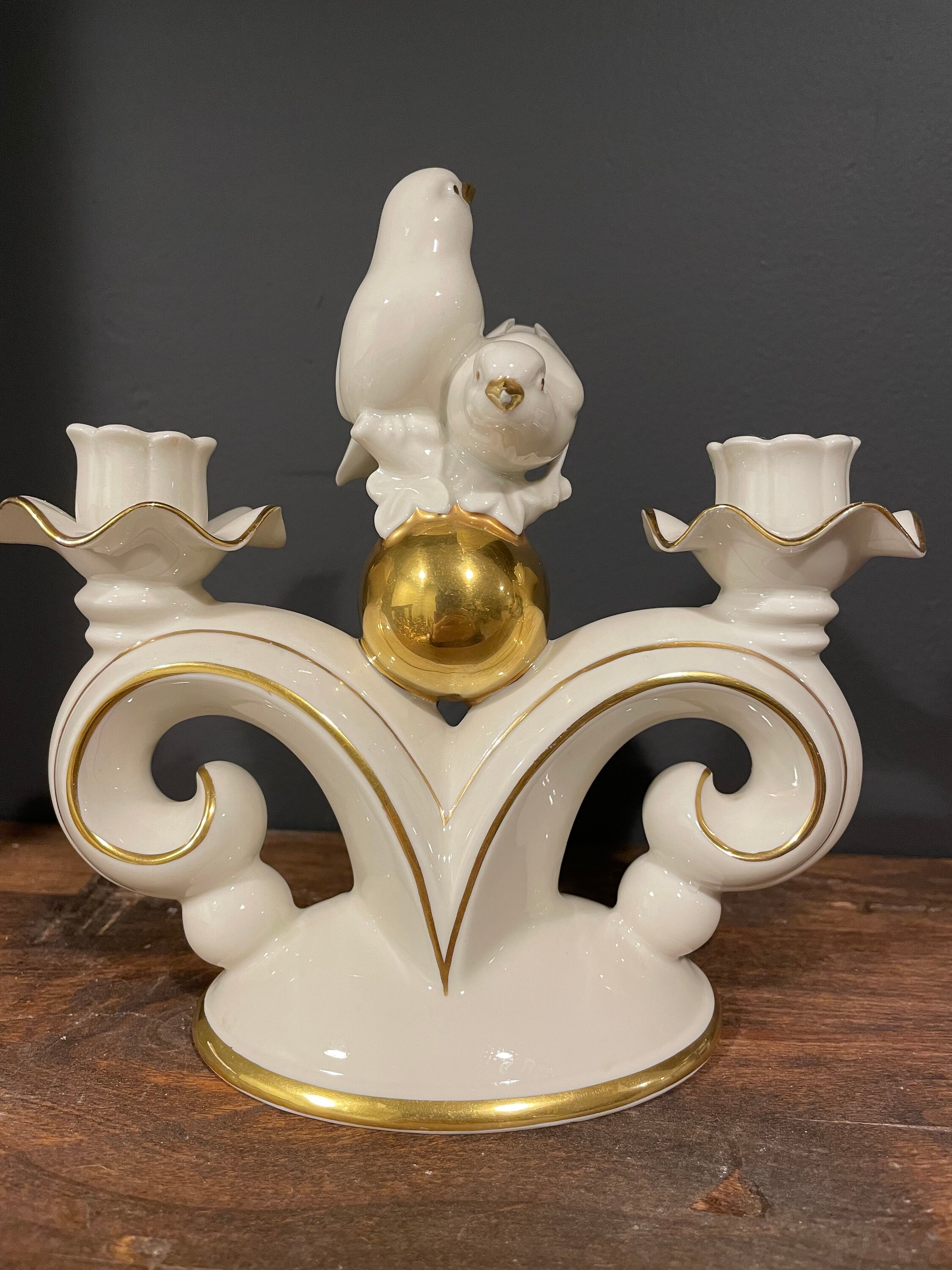 canty621様 スタークリスマス ディスクオルゴール 陶器 アンティーク