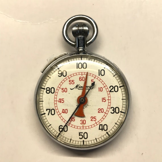 1960s Hanhart Vintage Stopwatch Chronomètre No Montre Uhren Pour Parts