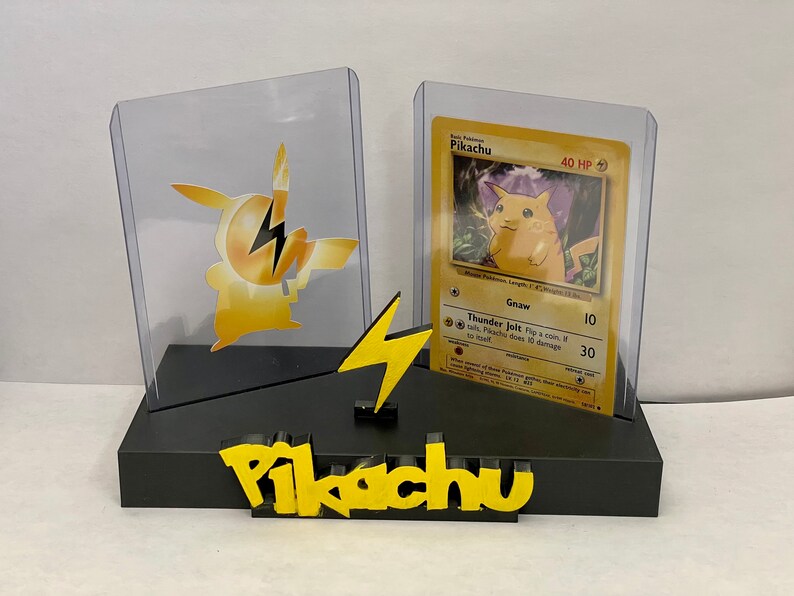Pokémon Card Holder custom Etsy