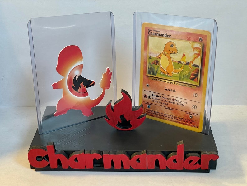Pokémon Card Holder custom Etsy