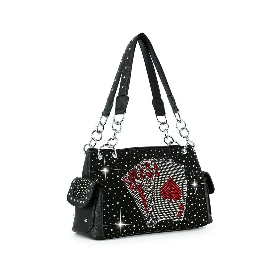 Playing Cards Rhinestone Playing Cards Design Rhinestone Handbag - Etsy
