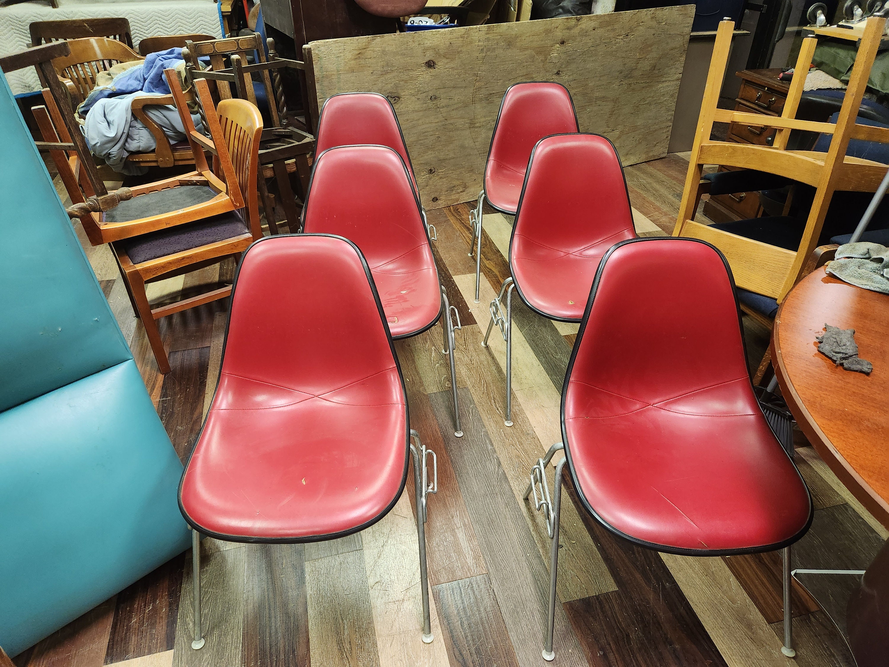 Herman Miller bucket chairs