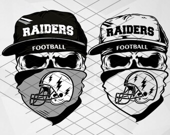 Raiders Skull Svg - Etsy