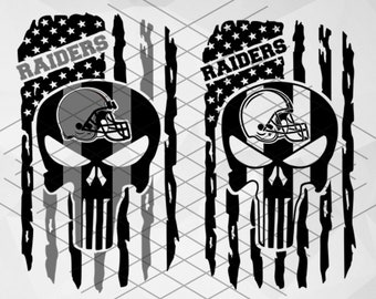 Las Vegas Raiders Skull - Bandana Canvas Print for Sale by Reckless-Design