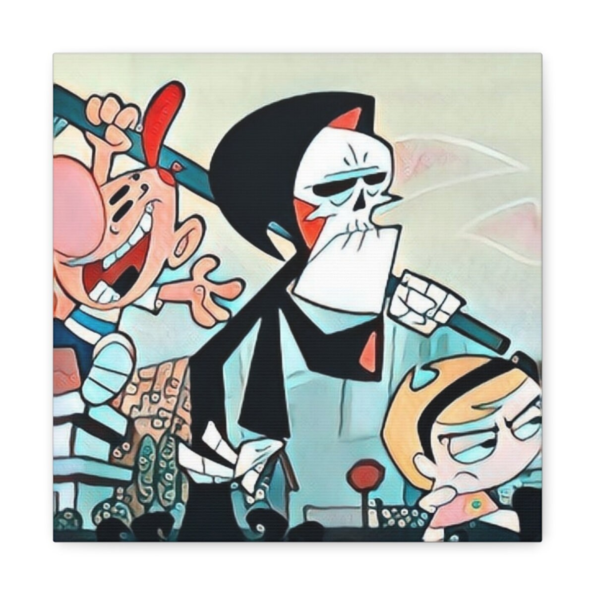 The Grim Adventures of Billy & Mandy Canvas Gallery Wraps - Etsy The Grim Adventures of Billy & Mandy Canvas Gallery Wraps - Etsy