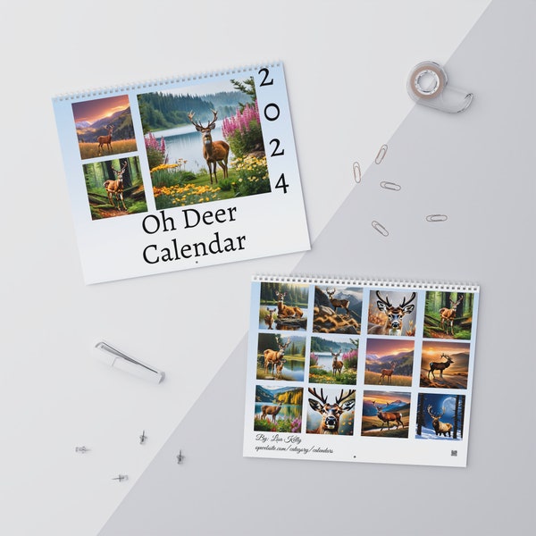Nature Calendar Etsy