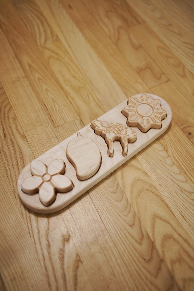 Philippines Wood Puzzle: Cultural Icon Toy, Made in USA image 1