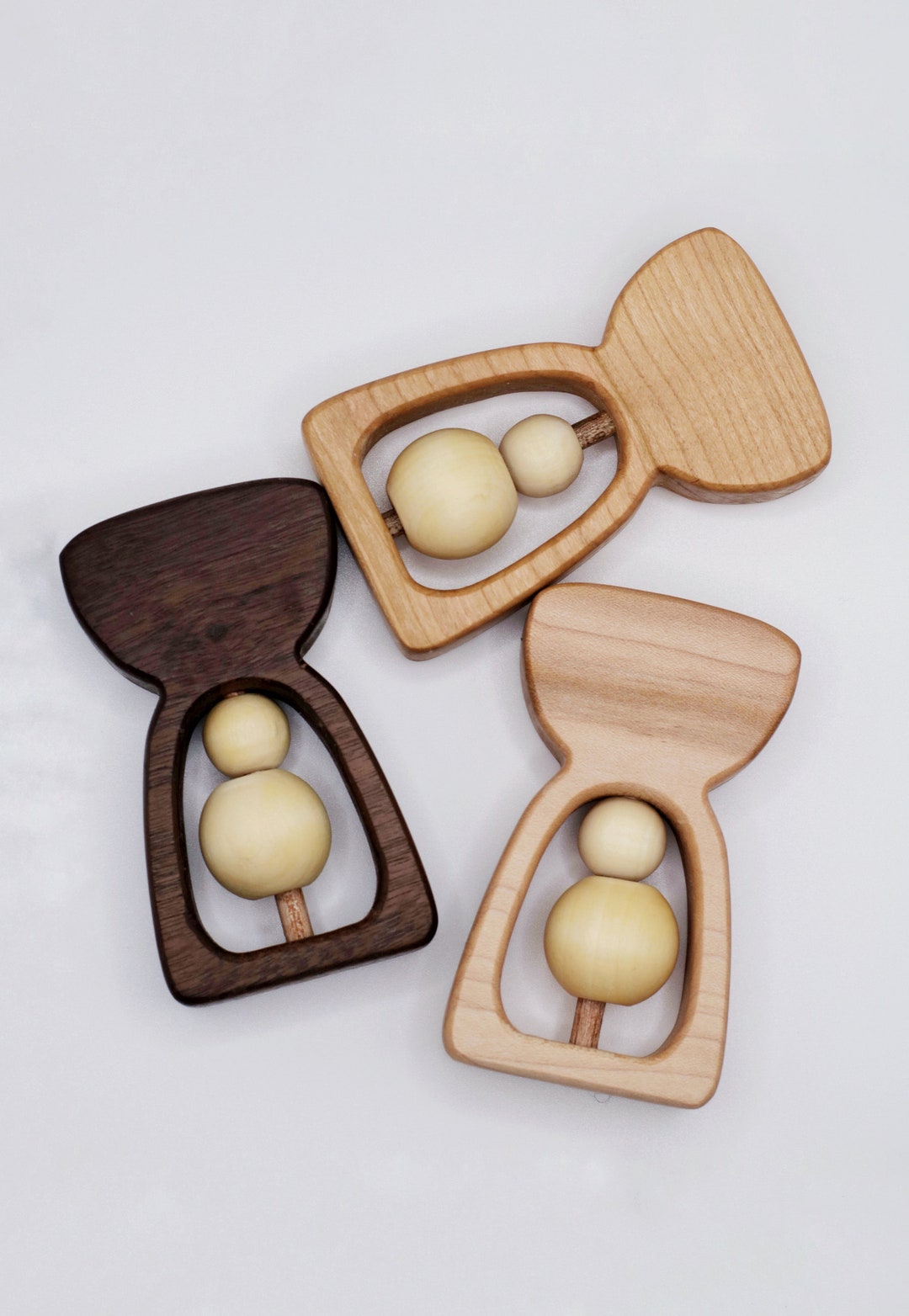 Natural Wood Baby Rattle - Guam Latte Stone Wood Rattle-heirloom ...