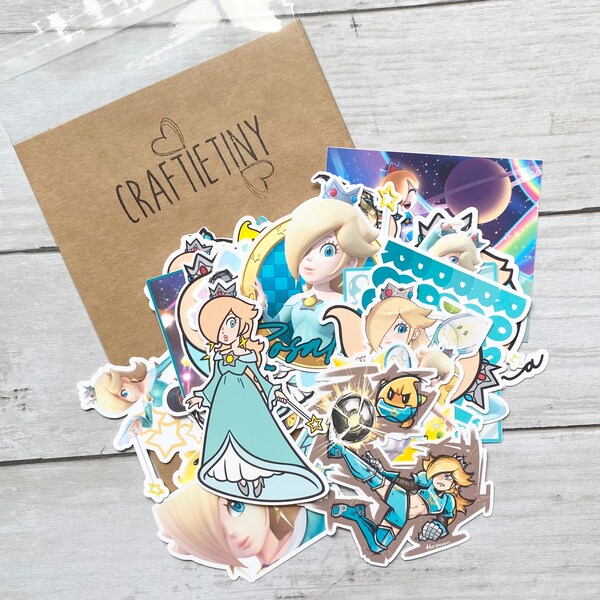 Pacchetto di adesivi Super Princess impermeabili, diverse opzioni tra cui scegliere/opzione personalizzata