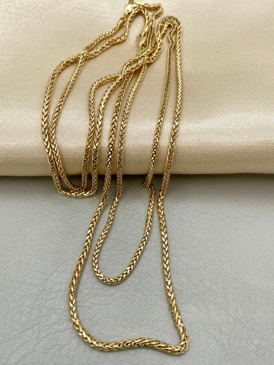 Collana con catena Franco in oro rosa massiccio 18k - 2,5 mm - Italia Collana con catena Franco in oro rosa massiccio 18k - 2,5 mm - Italia