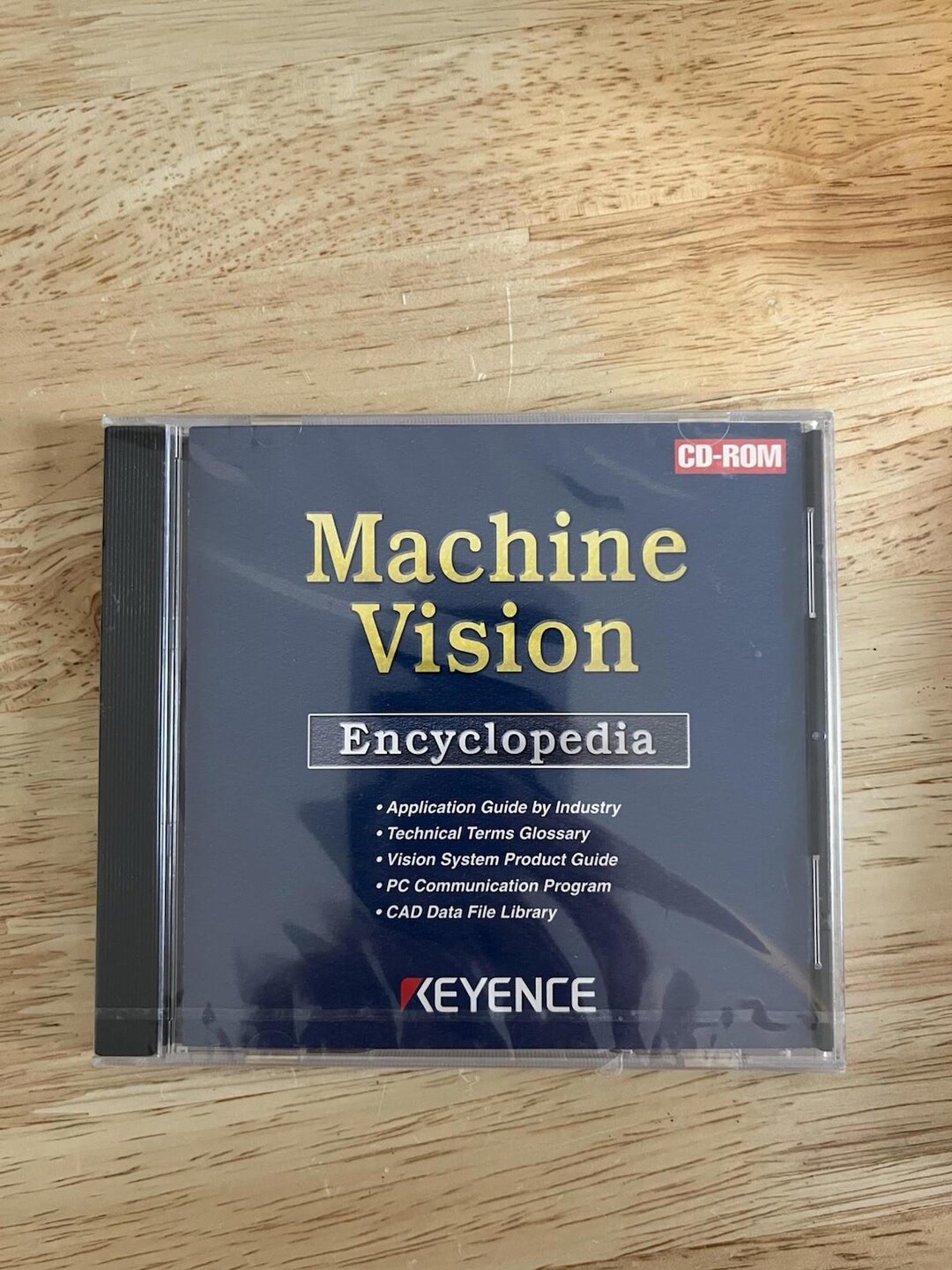 Keyence Machine Vision Encyclopedia Software CD ROM Vintage New Sealed ...
