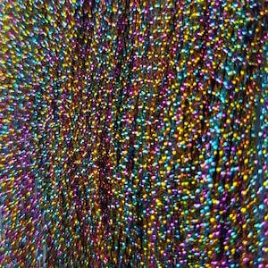 Multicoloured Krystal Flash 500+ Strands from Flynscotsman Tackle
