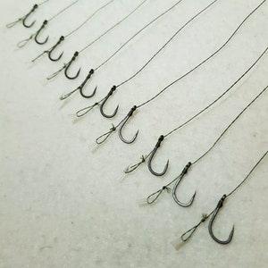 10 x Quickstop Rigs (Sizes 2-10) (4lb-25lb Mono and 15lb-20lb Braid)