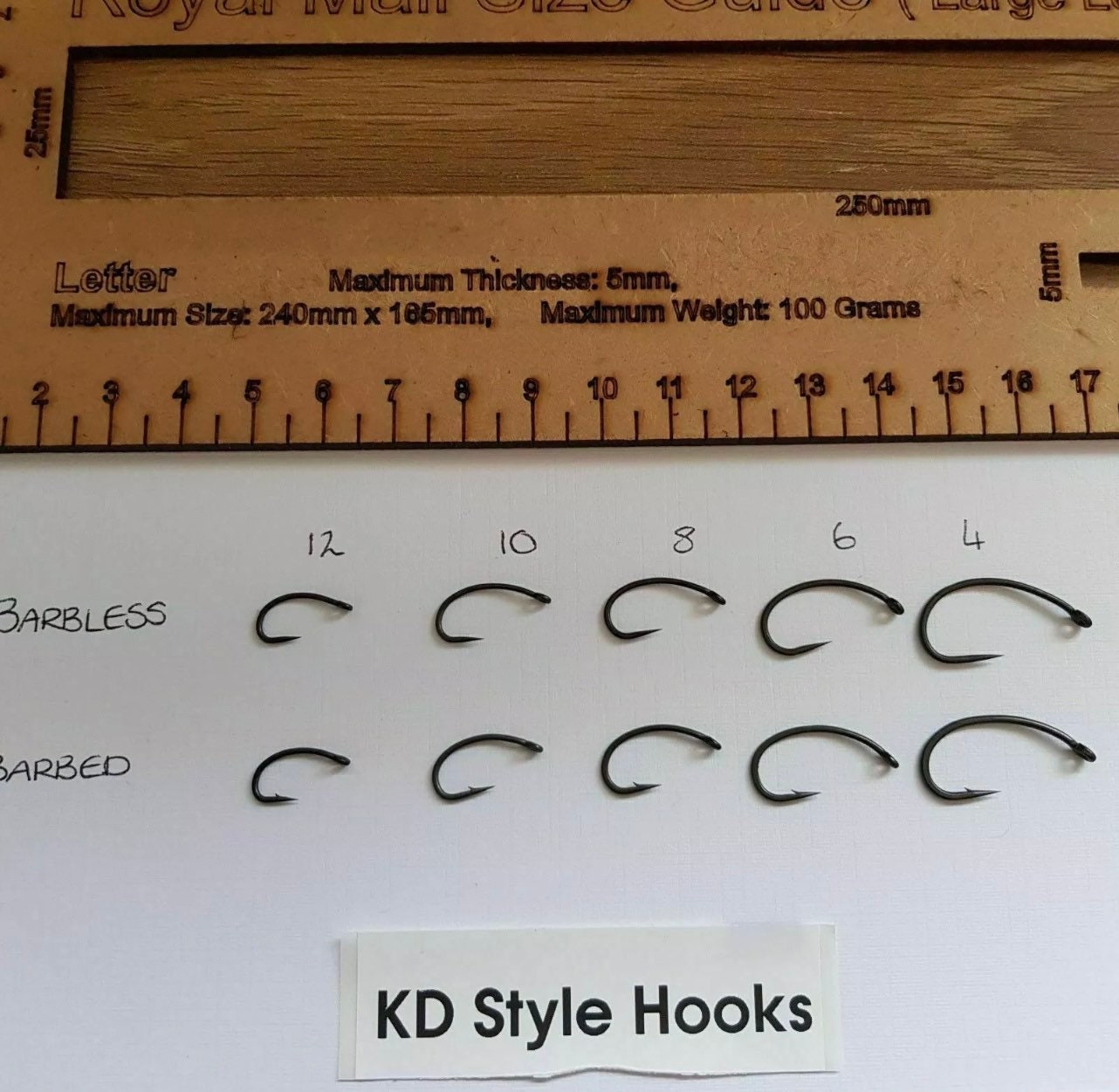 10 X KD Rigs (sizes 4-12) (4lb-25lb Mono and 15lb-20lb Braid) - Etsy