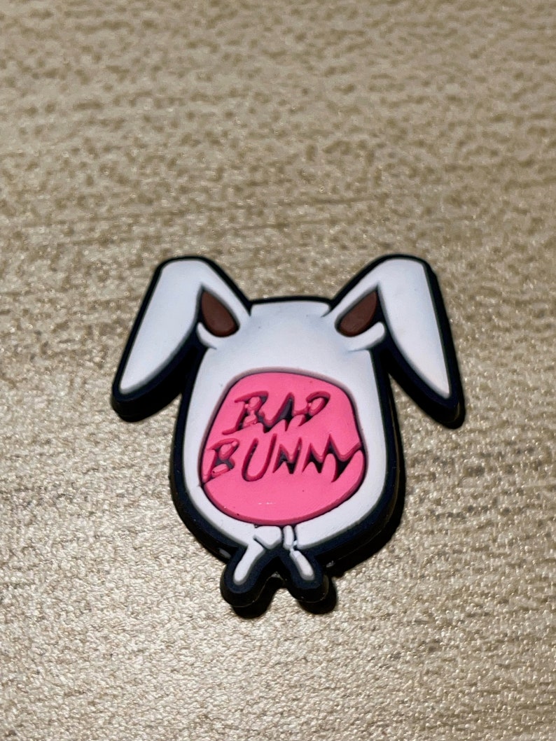 Bad Bunny Croc Charms Etsy