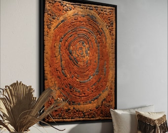 The Stone Circle | Awesome Aboriginal Stone Art in Vivid Detail | Limited Edition Premium Print Picture