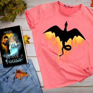 Of Flame & Frost Flaming Dragon Shirt
