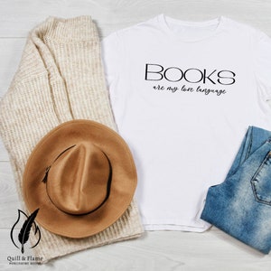 Books Are My Love Language Tee