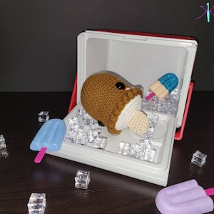 Jeremy the Ice Cream Popsicle Crochet PATTERN