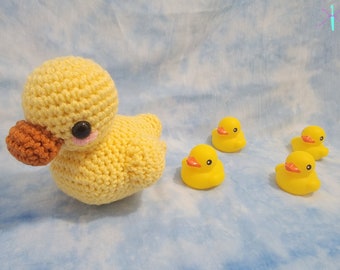 Patron de crochet de canard en caoutchouc