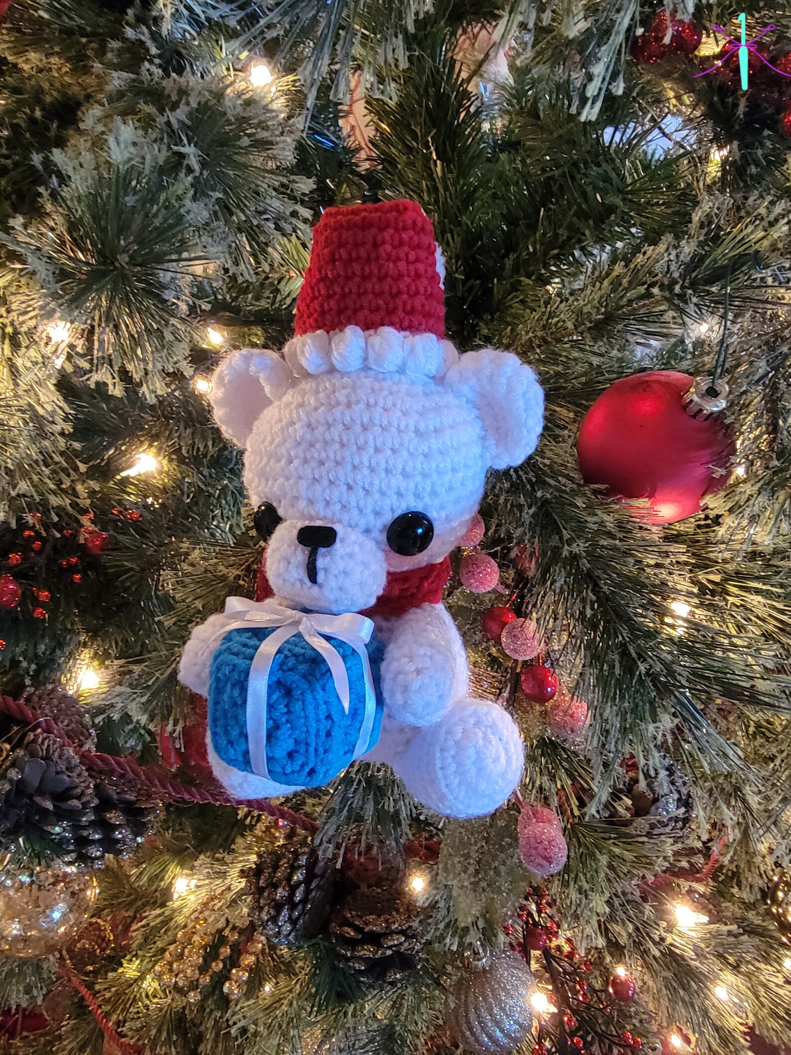 Holly the Polar Bear Crochet PATTERN - Etsy