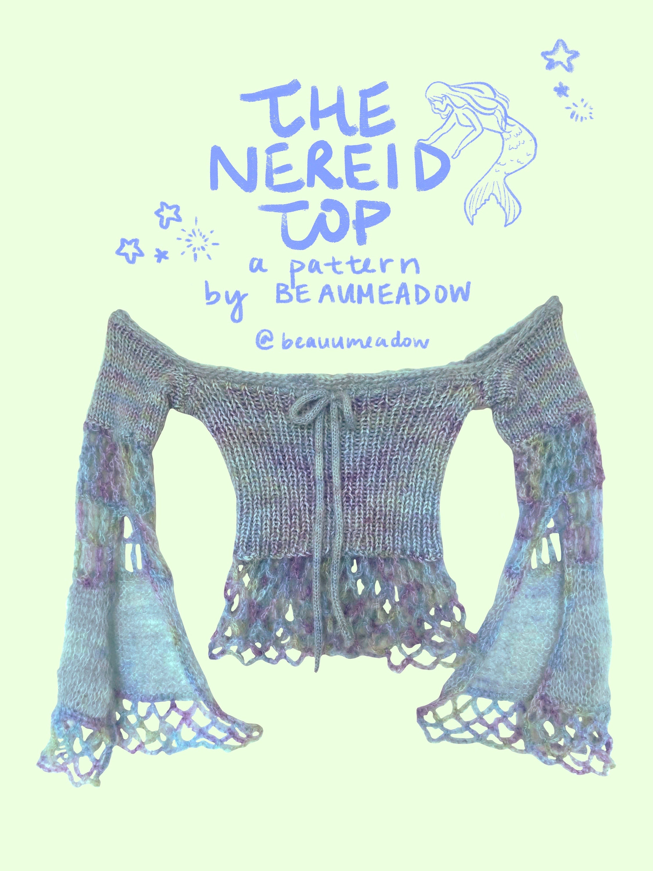 The Nereid Top pattern Etsy