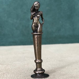 Succubus She Devil Pipe Tamper, Solid Fine Pewter