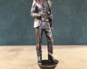 Val Kilmer As Doc Holiday With A Drink Pipe Tamper, Solid Fine Pewter