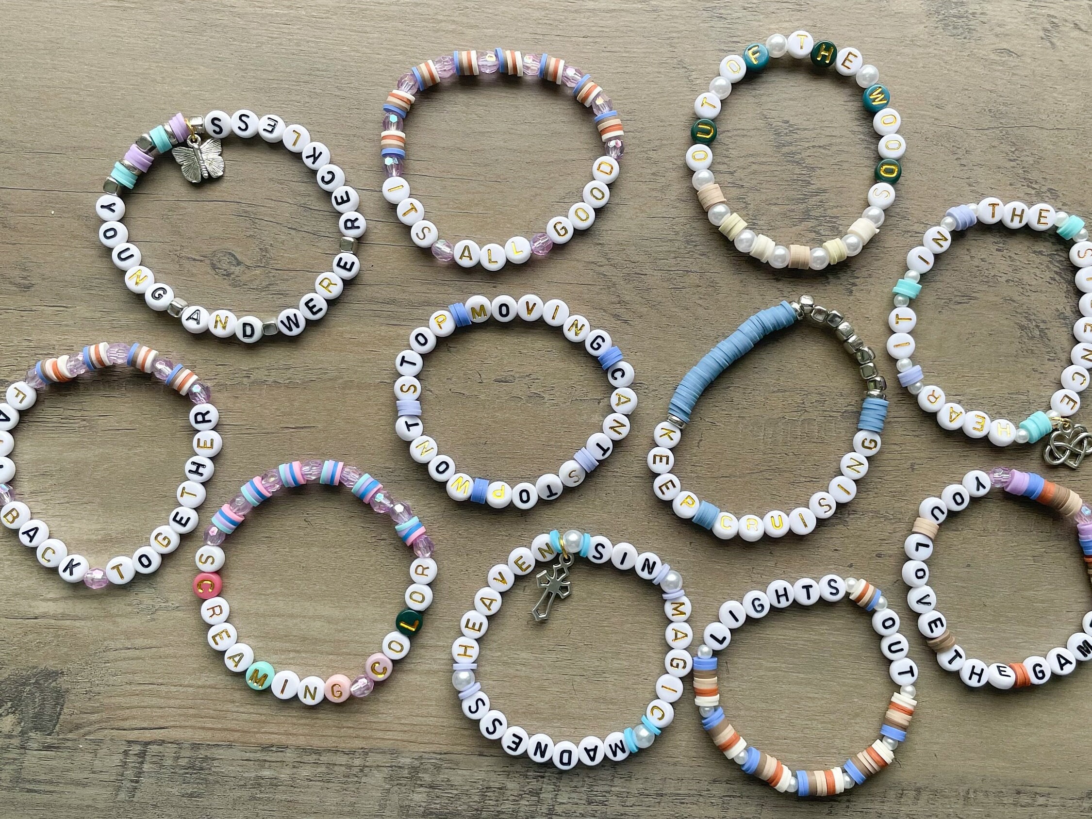 SURPRISE ME! QTY 25 Taylor Swift Eras Tour Friendship Bracelets