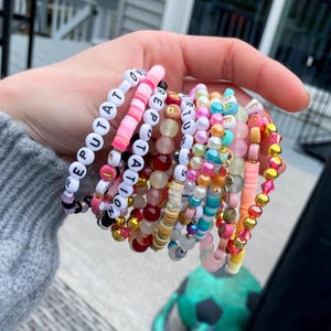 Assorted Tour/Concert Friendship Trading Bracelets, Eras