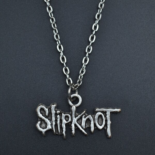 Metal Band Necklace Etsy