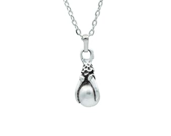 Dragon Claw Silver Plated Necklace: Unisex Fantasy Pendant