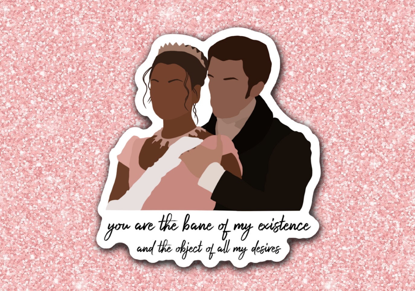 Bridgerton Sticker Anthony Bridgerton and Kate Sharma - Etsy Canada