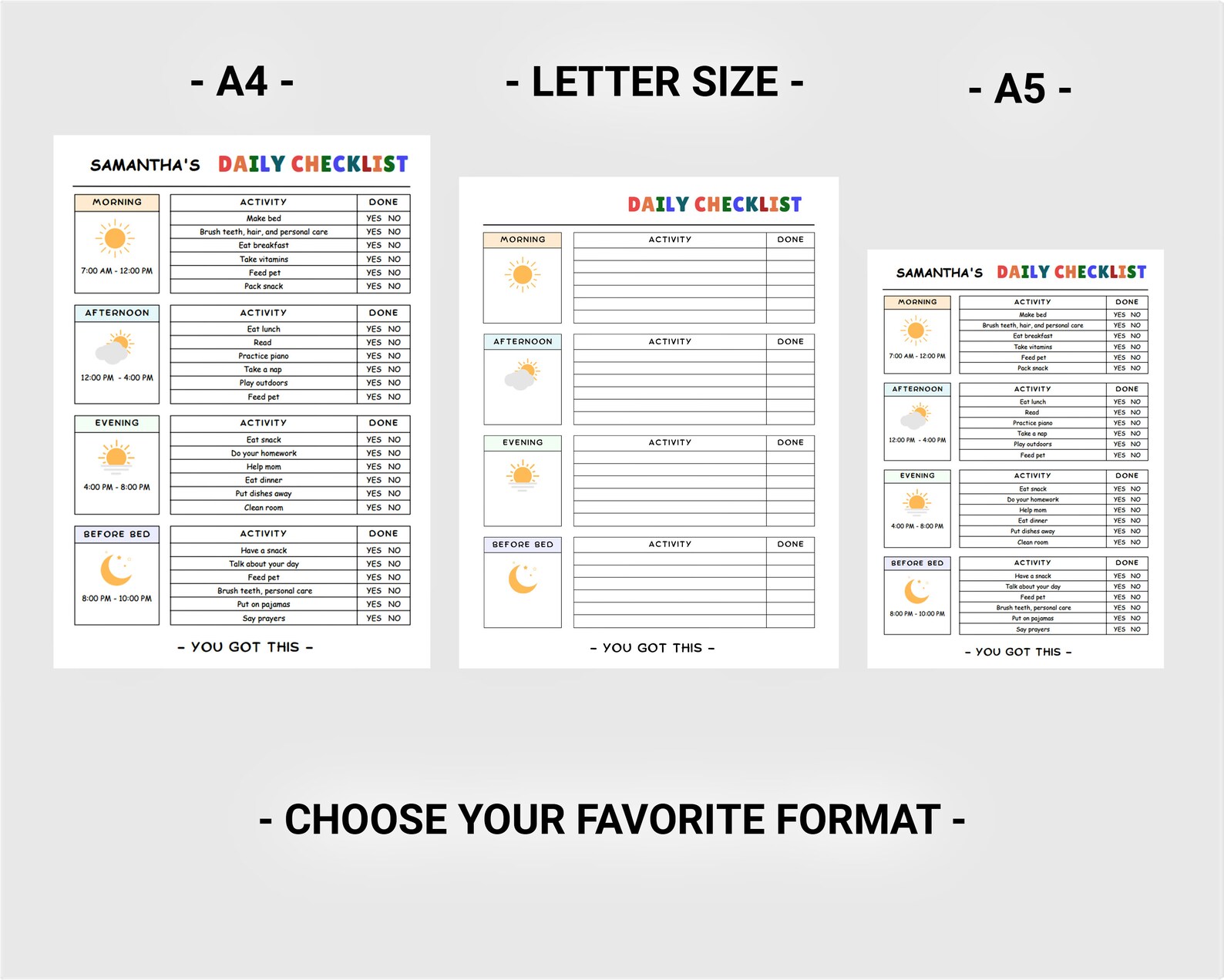 kids-daily-checklist-printable-editable-personalized-chore-etsy