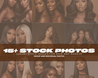 Hair & Wig Stock Photos: Beauty Model Images (Digital Download)