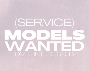 Models Wanted Flyer Template: Editable Hair, Nails, Lash Braid (Canva Template)