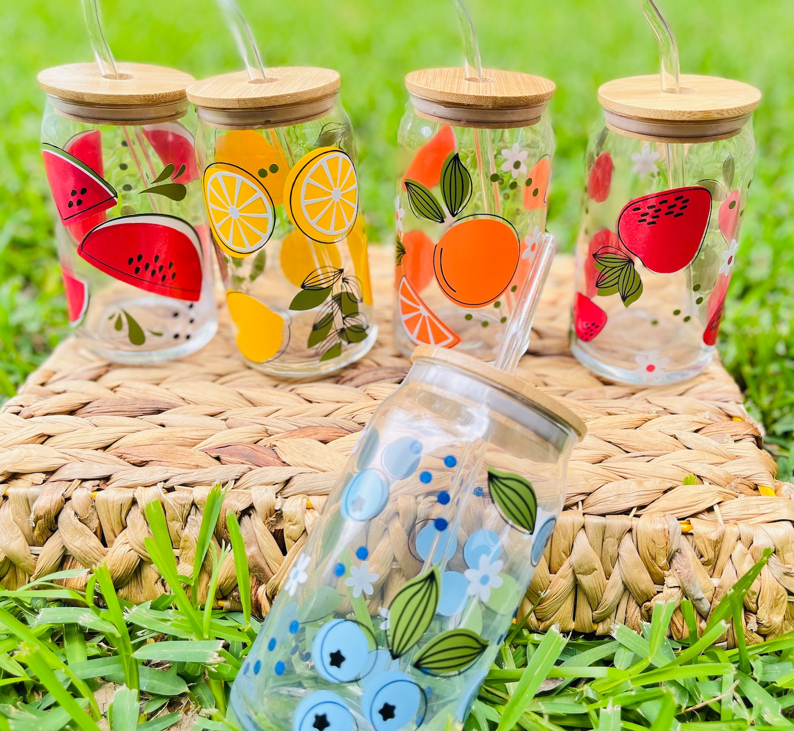 Etsy SimplyMarconi Fruit Beer Can Glass