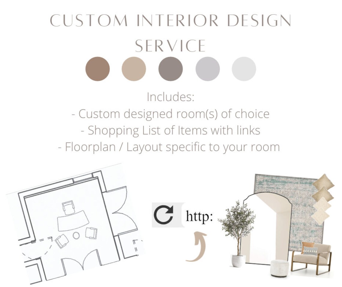 Interior Design-interior Design Service-e-design-custom Interior Design ...