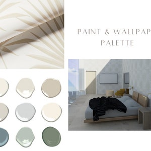 Paint Color Palette-Paint Palette-Wallpaper Palette-Wallpaper Consult-Interior Design-Interior Design Service-E-Design-Interior Designer-