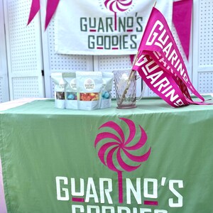 Handcrafted Business Banner for Flea Markets - Customized for Your Brand