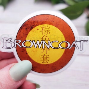Browncoats Unite Space Western, Laptop sticker, Geeky Sticker, Hydro Sticker, Kawaii Geek Stickers, Kawaii Stickers, Nerd Stickers, Firefly