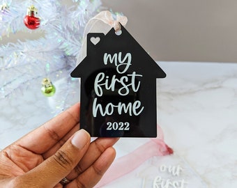 First Home Ornament | New Home Ornament | My New Apartment Ornament | House Ornament | Christmas Ornament