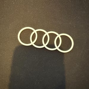 DIGITAL FILES ONLY - Rear Center Console for Audi Q7/Q8 & Logo