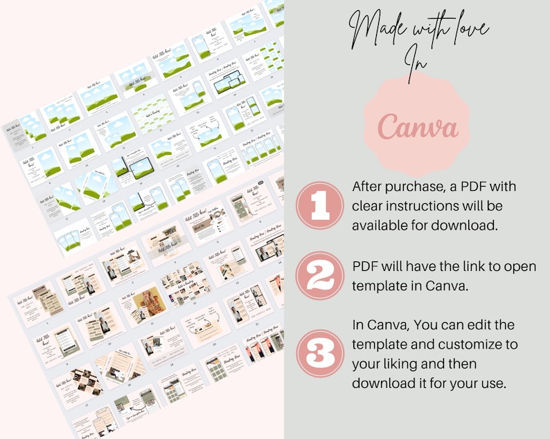 32 Canva Etsy Mockup Templates ETSY Store Listing Templates Digital