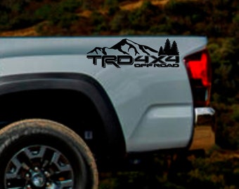 Bedside decals that fit Toyota Tacoma / Tundra / pickup