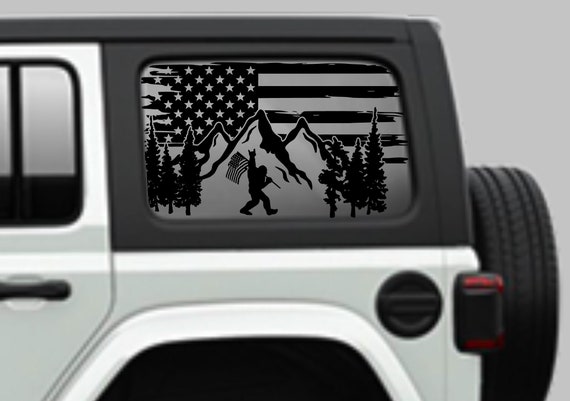 Jeep window decals deals