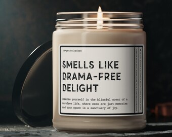 Breakup Gift, Divorce Gift, Divorce Candle, End Of Relationship, Divorce Party Gift, Smells Like Candle, New Beginnings, Starting Over Gift