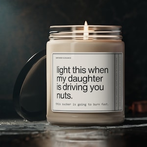 Future Son In Law Gift, Wedding Gift For Son in Law, Gift From Parents Of The Bride, Funny Candle For Groom From Mother In Law Father In Law